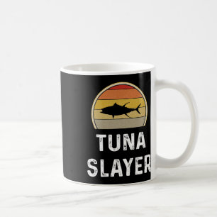 Herren Tuna Slayer Angelgift Lustiger Fischer Shi Kaffeetasse