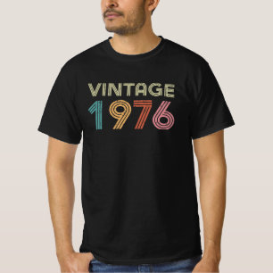 Herren-/ Unisex "Vintage 1976" T-Shirt