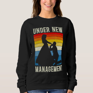 Herren Unter Neuer Leitung Bräutigam Hochzeit Jung Sweatshirt