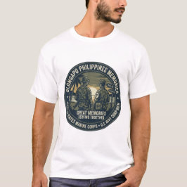Herren USMC & Navy Corpsman Olongapo Philippinen  T-Shirt