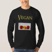 Herren vegan lange Ärmel zu Shirt zum Verkauf. (Vorderseite)