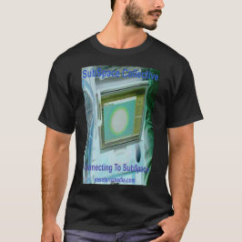 Herren "Verbindung zu SubSpace" schwarzes T-Shirt