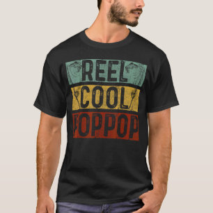 Herren Vintage Angelkamera Cool Opa Papa Angelvate T-Shirt