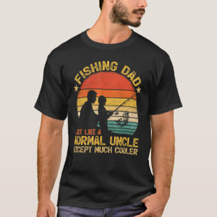 Herren Vintage-Angeln Papa Genau wie ein normaler T-Shirt