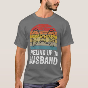 Herren Vintage Aufsteigen zum Ehemann Frischvermäh T-Shirt