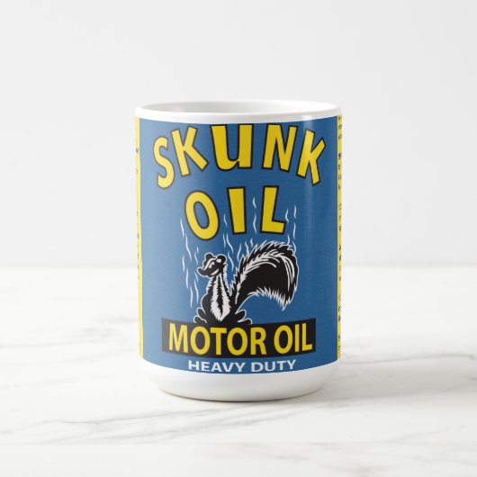 Herren Vintage Auto Öl Tasse (Mittel)