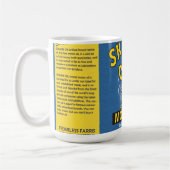 Herren Vintage Auto Öl Tasse (Links)