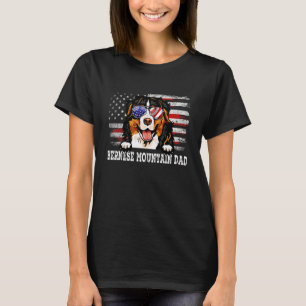 Herren Vintage Berner Sennenhund Dad Amerikanische T-Shirt