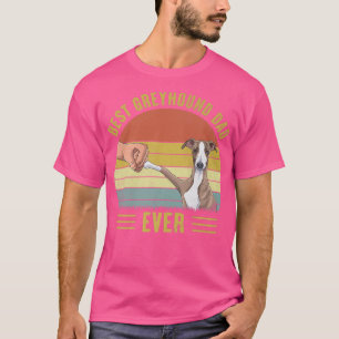 Herren Vintage Bester Windhund-Vater Aller Zeiten T-Shirt