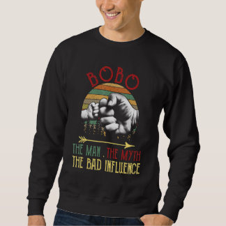 Herren Vintage Bobo Der Mann Mythos Schlechter Ein Sweatshirt