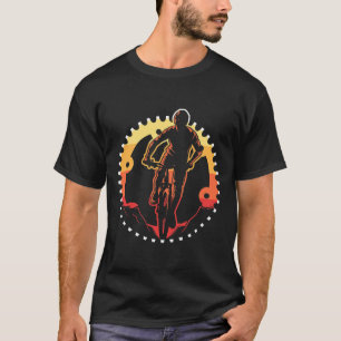 Herren Vintage-Fahrrad-Getriebe MTB-Mountainbike-G T-Shirt