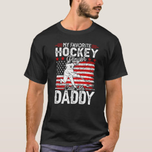 Herren Vintage Mein Lieblings-Eishockeyspieler nen T-Shirt