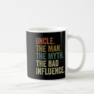 Herren Vintage Onkel Mann Mythos schlechter Einflu Kaffeetasse