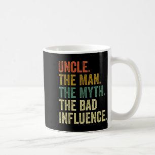 Herren Vintage Onkel Mann Mythos schlechter Einflu Kaffeetasse