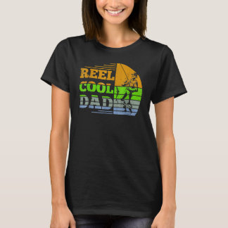 Herren Vintage Reel Cool Dad Männer Väter T-Shirt