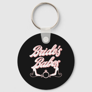 Herren Vintage Retro Bräute Mädchen Junggesellinne Schlüsselanhänger