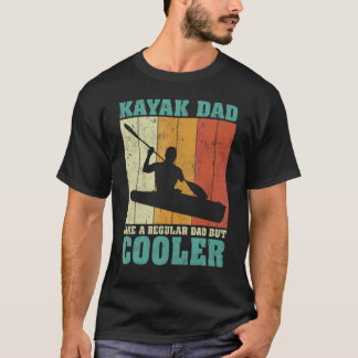 Herren Vintage Retro Kajak Vater Wie ein normaler T-Shirt