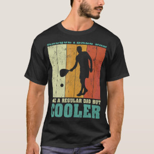 Herren Vintage Retro Racquetball Papa Wie Ein Regu T-Shirt