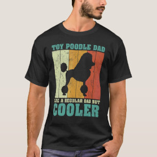 Herren Vintage Retro Spielzeug Pudel Papa wie ein T-Shirt