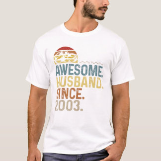 Herren Vintage-Ringe Hochzeit Jubiläum Toll Eheman T-Shirt