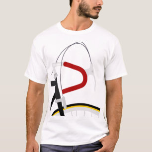 Herren Vintage-Straßenfahrrad. Auf deinem Fahrrad. T-Shirt
