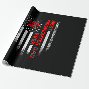 Herren Vintage USA Amerikanische Flagge Bester Feu Geschenkpapier