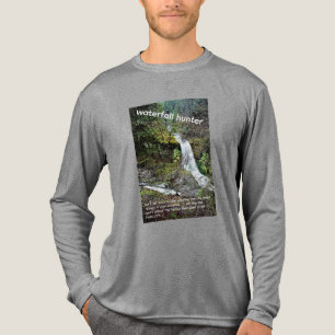 Herren Wasserfall Jäger T-Shirt Tarnmuster Tri-Blend Shirt
