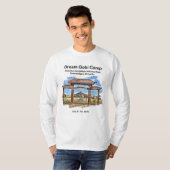 Herren weiß langärmlig  T-Shirt (Vorne ganz)