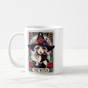 Herren Witch Tarot Karte Halloween Gothic Hexen Kaffeetasse