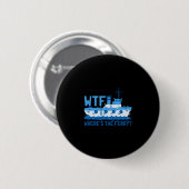 Herren wo ist die Fähre_ Fähre Boot Schiff Button (Vorne & Hinten)