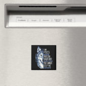 Herren Wolf Fische Mann Krieger Positiv Sternzeich Magnet (In Situ (Geschirrspüler))