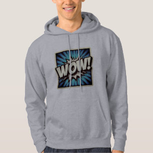Herren Wow Kapuzenpullover Hoodie