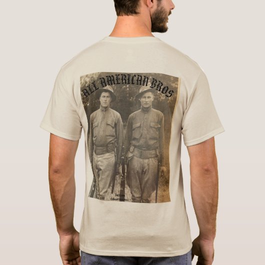 Herrenabschlag T-Shirt (Rückseite)