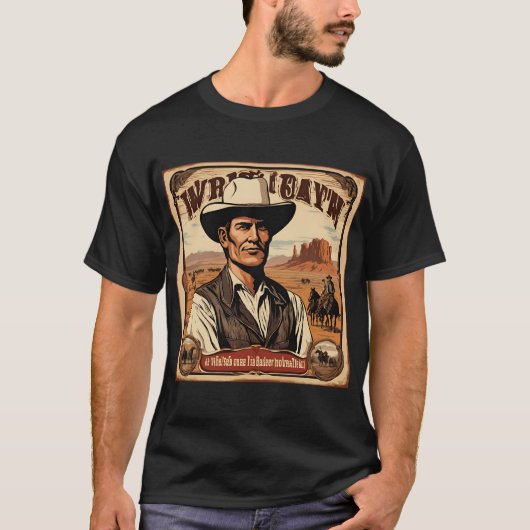 Herrenaltergeweih-Poster-T - Shirt - Classic Retro (Vorderseite)
