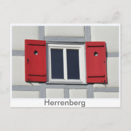 Herrenberger Fensterladen Postkarte