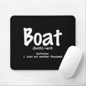Herrenbootdefinition platzt ein weiteres Tausend a Mousepad (Mit Mouse)