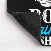 Herrenbootfahren Bootbesitzer Das ist Boottrinken Mousepad (Ecke)