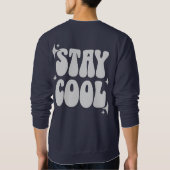 Herreneinfaches Crewneck Sweatshirt, Classic & Com Sweatshirt (Rückseite)