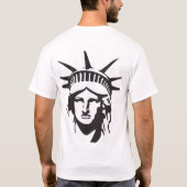 Herreneinfaches Sweatshirt tapfer für jeden Komfor T-Shirt (Rückseite)