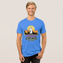 Herrenfeuerhaus im T-Shirt Chicago