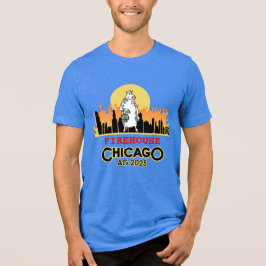 Herrenfeuerhaus im T-Shirt Chicago Tri-Blend Shirt
