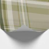 Herrengeschenke bestechen durch Oliven und beige M Geschenkpapier (Ecke)