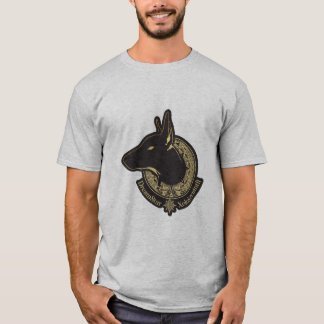 Herrengraues T-Shirt