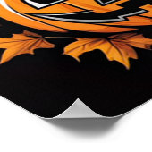 Herrenhaus aus Schatten, ein heiliges Halloween-Po Poster (Ecke)