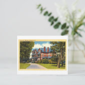 Herrenhaus des Gouverneurs in Raleigh, North Carol Postkarte (Stehend Vorderseite)