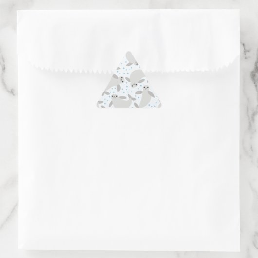 Herrenhaus Dreieckiger Aufkleber (Tasche)