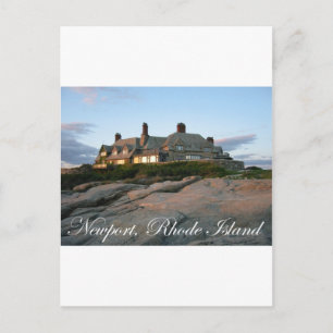 Herrenhaus in Newport Postkarte