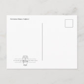 Herrenhaus Postkarte (Rückseite)