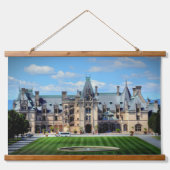 Herrenhaus Wandteppich Mit Holzrahmen (Vorne)