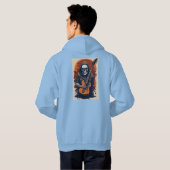 Herrenhemd Hoodie (Schwarz voll)